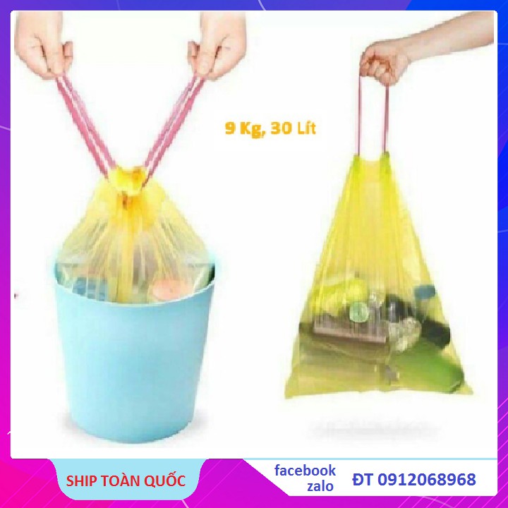 Combo 11 Cuộn Túi Đựng Rác ( Màu Ngẫu Nhiên)