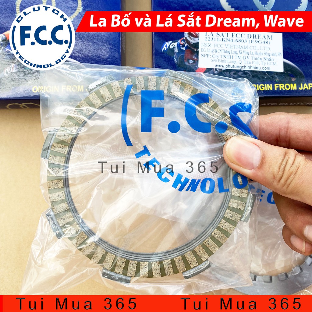 Full bộ Lá bố nồi và Lá sắt zin FCC Dream, Wave