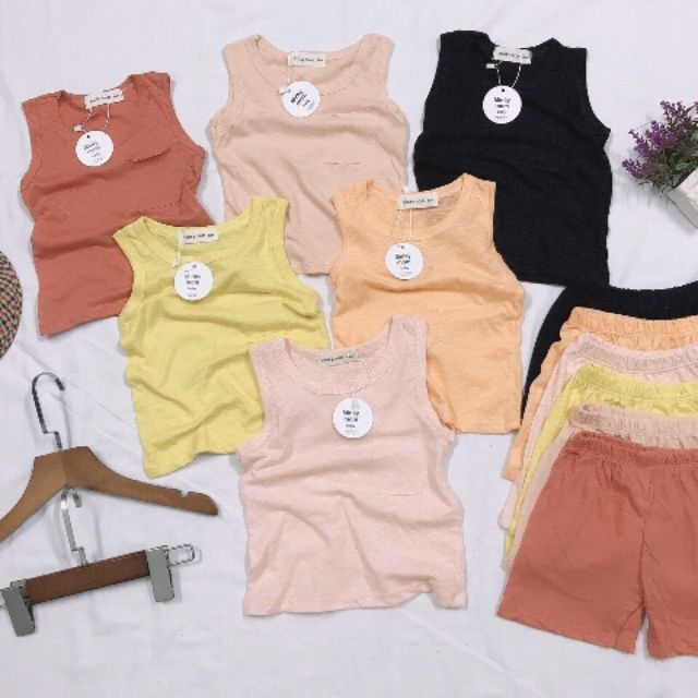 Combo bộ cotton 4c Minky mom