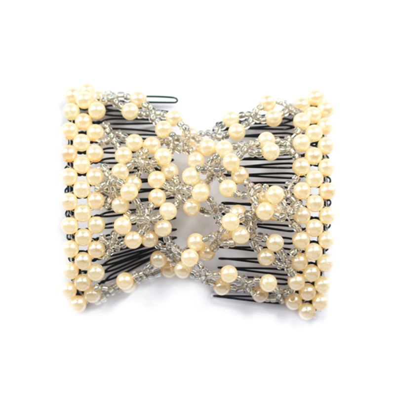 Lược Kẹp Tóc Hai Đầu Co Giãn Ma Thuật Thanh Lịch Cho Hoạt Động Thể Thao Ngoài Trời