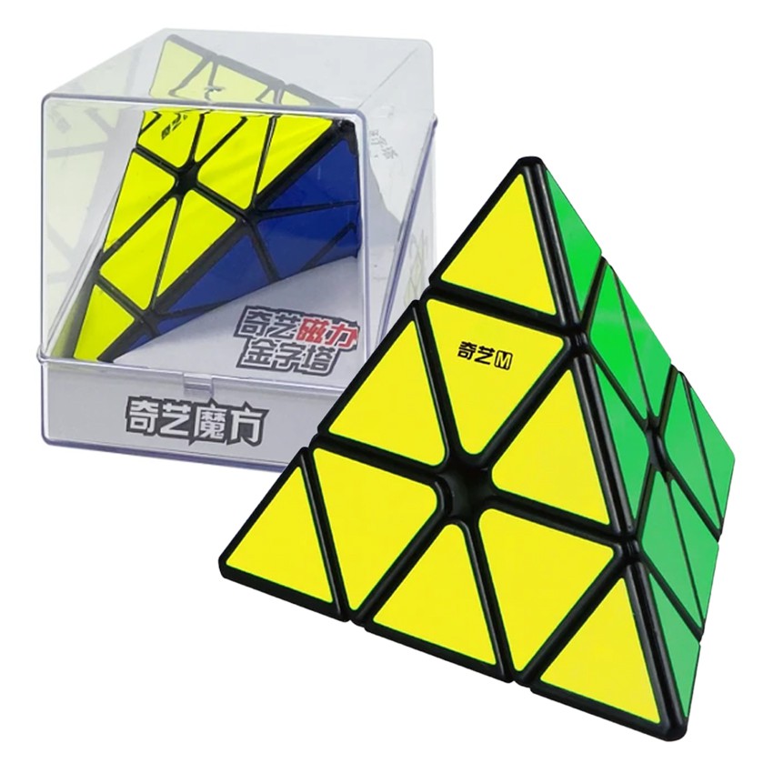 Rubik Pyraminx Nam Châm QiYi MS Magnetic Sticker Tam Giác - Chính Hãng chất lượng cao