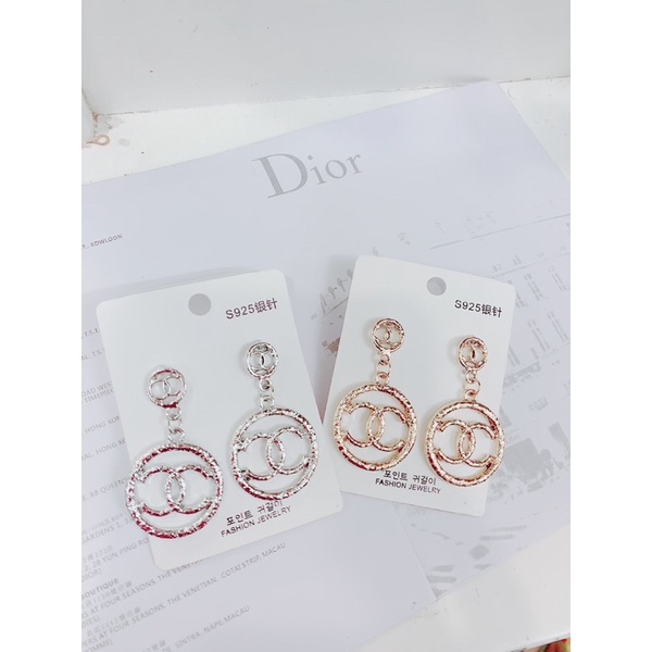 bông tai khuyên tai chữ X dễ thương