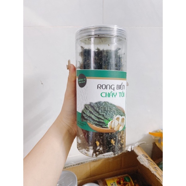 Combo hạt ngũ cốc - hạt sen sấy - rong biển cháy tỏi