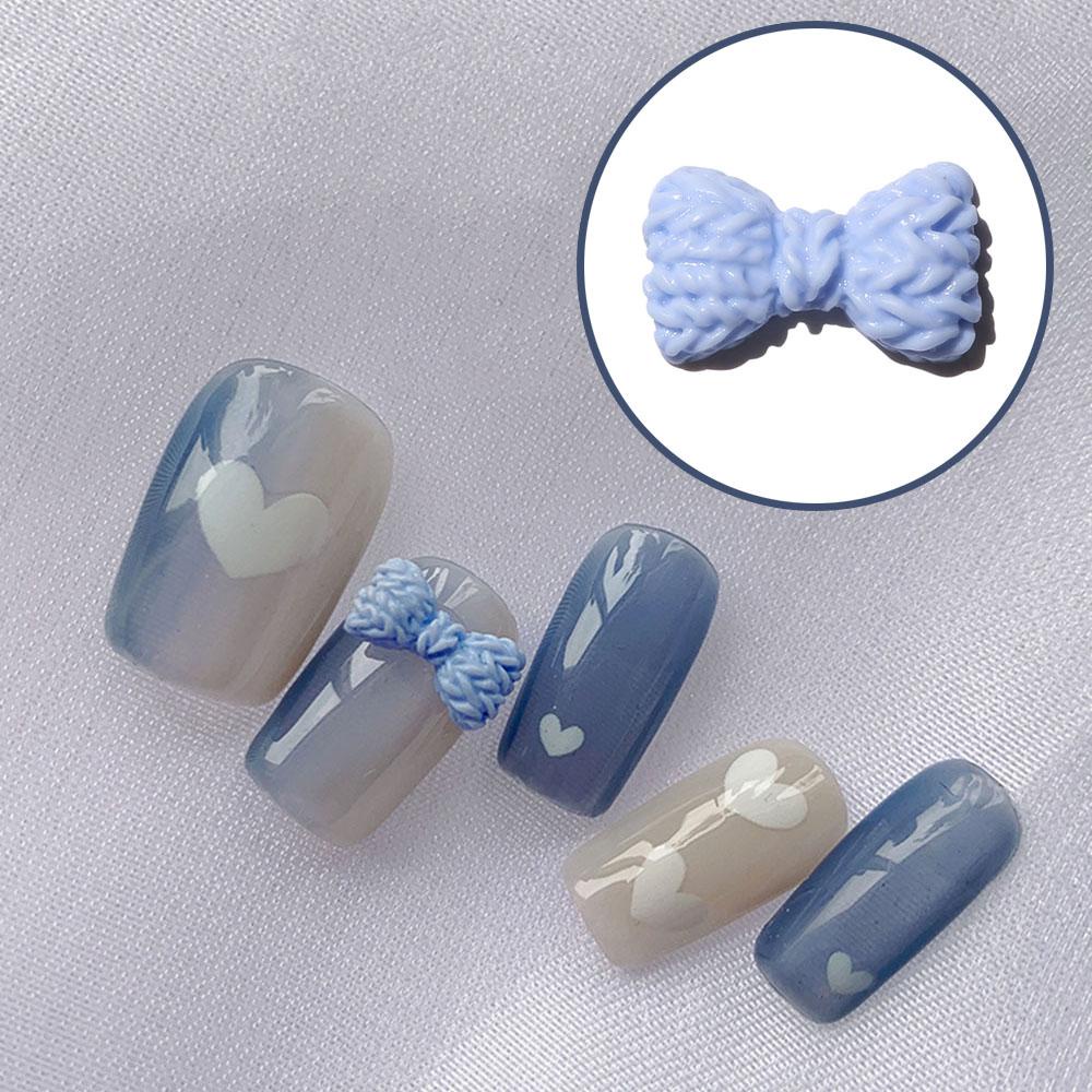 Phụ Kiện Trang Trí Móng Tay Hình Nơ Xinh Xắn