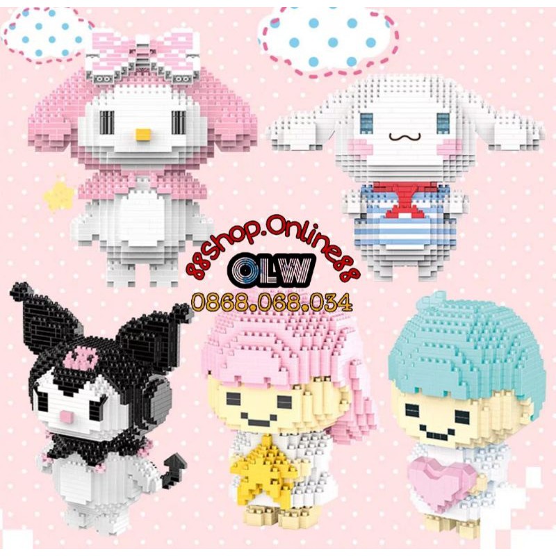 XẾP HÌNH LEGO MINI BLOCK 《~ CARTOON ~》