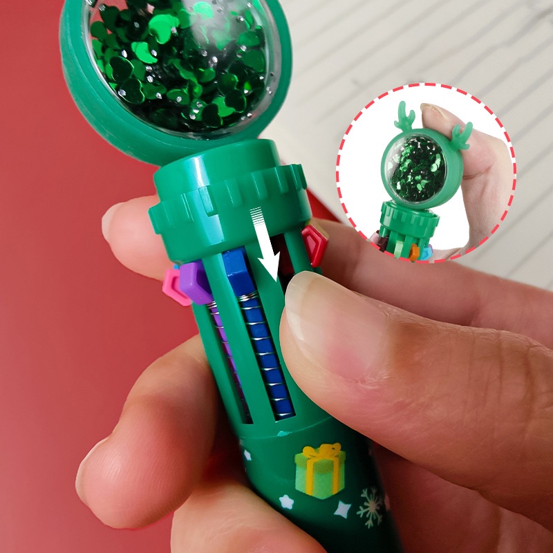 Bút Bi Chủ Đề Giáng Sinh Nhiều Màu Sắc