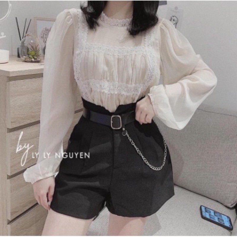 Quần short kèm đai quảng châu | BigBuy360 - bigbuy360.vn