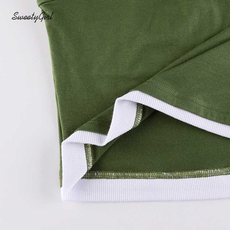 Áo Thun Polo Tay Dài Cổ Chữ V Màu Tương Phản Thời Trang 2022 Dành Cho Nữ