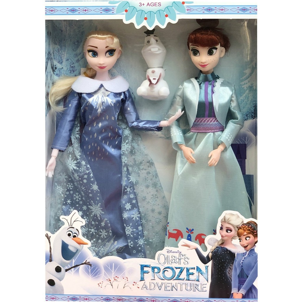 Búp Bê Nhồi Bông Hình Công Chúa Anna Elsa Olaf Trong Phim Frozen 2 Dành Cho Bé Gái 118057484