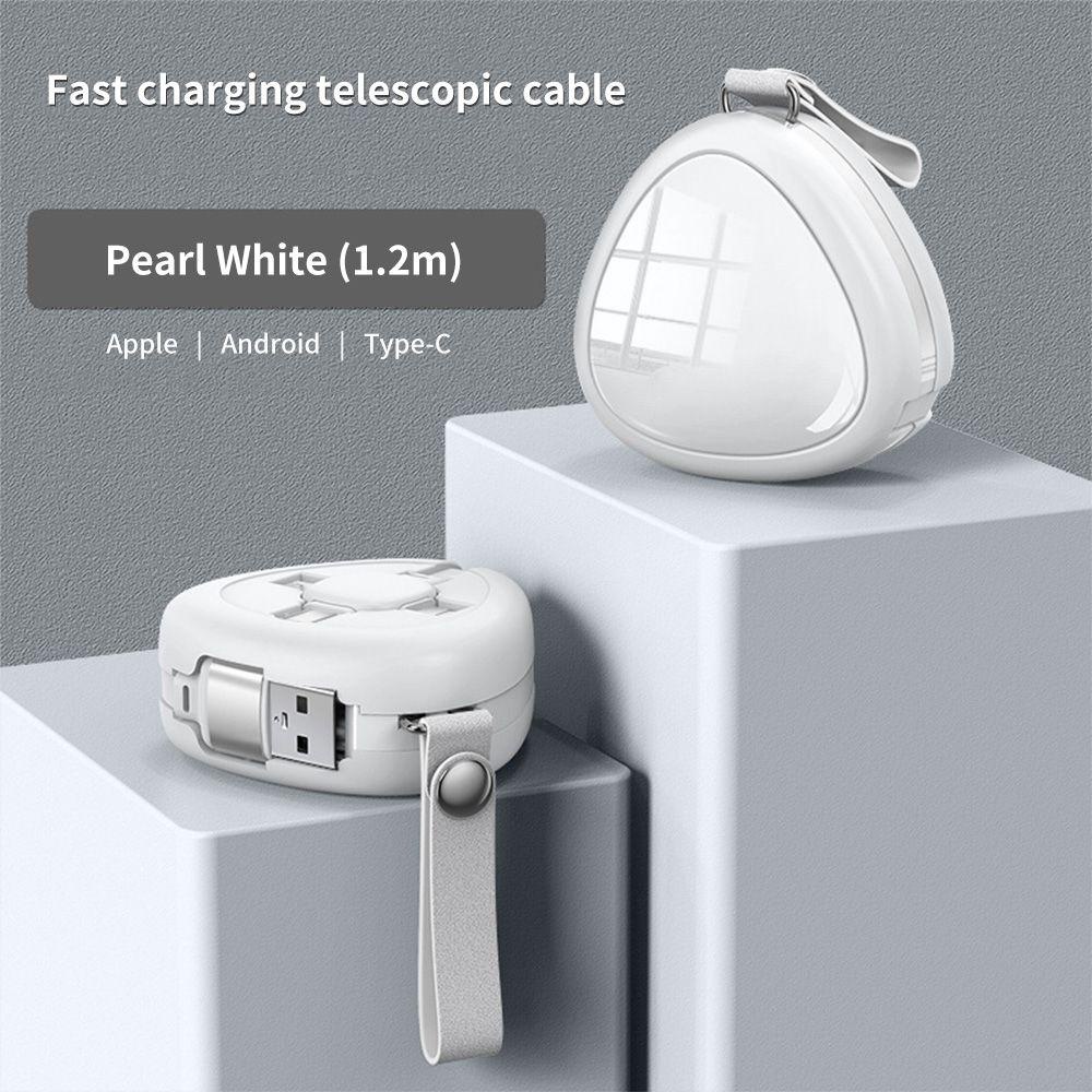 Cáp Sạc Nhanh / Truyền Dữ Liệu / Truyền Dữ Liệu 3 Trong 1 Cổng USB Thiết Kế 3 Trong 1 Tiện Dụng Cho Điện Thoại