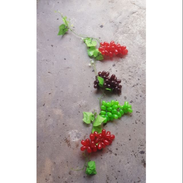 Nho giả trang trí lẻ 15k