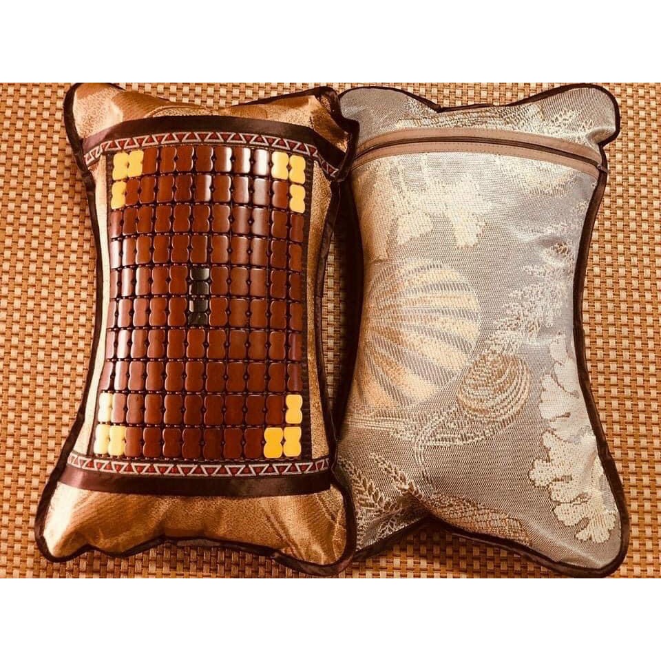 GỐI TRÚC MÂY THOÁNG KHÍ HẠT ĐIỀU HÒA