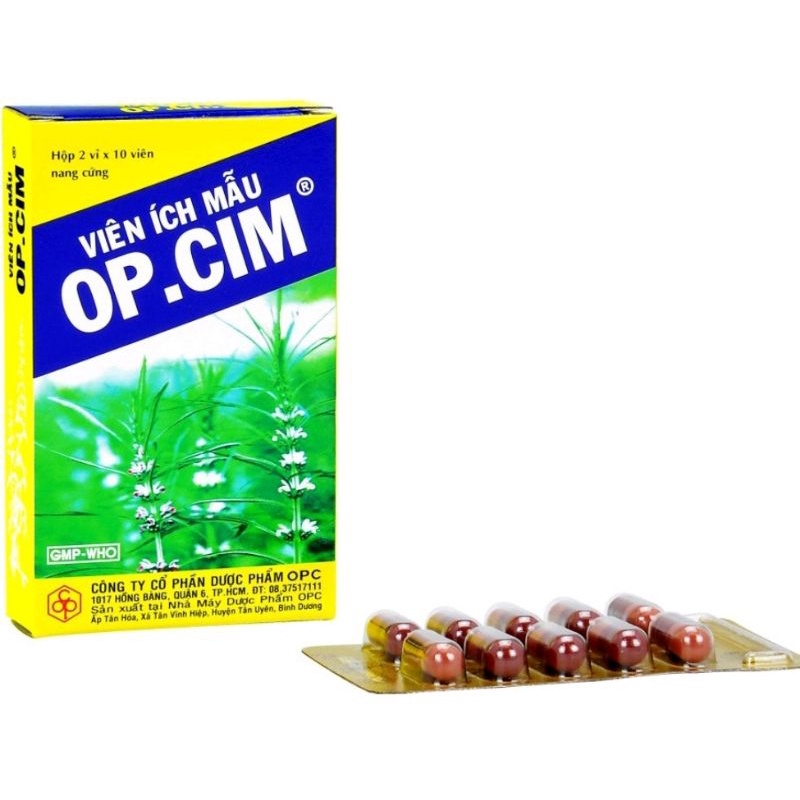 Viên uống cao ích mẫu OPC OP.CIM ( hộp 20 viên- hộp 50 viên)