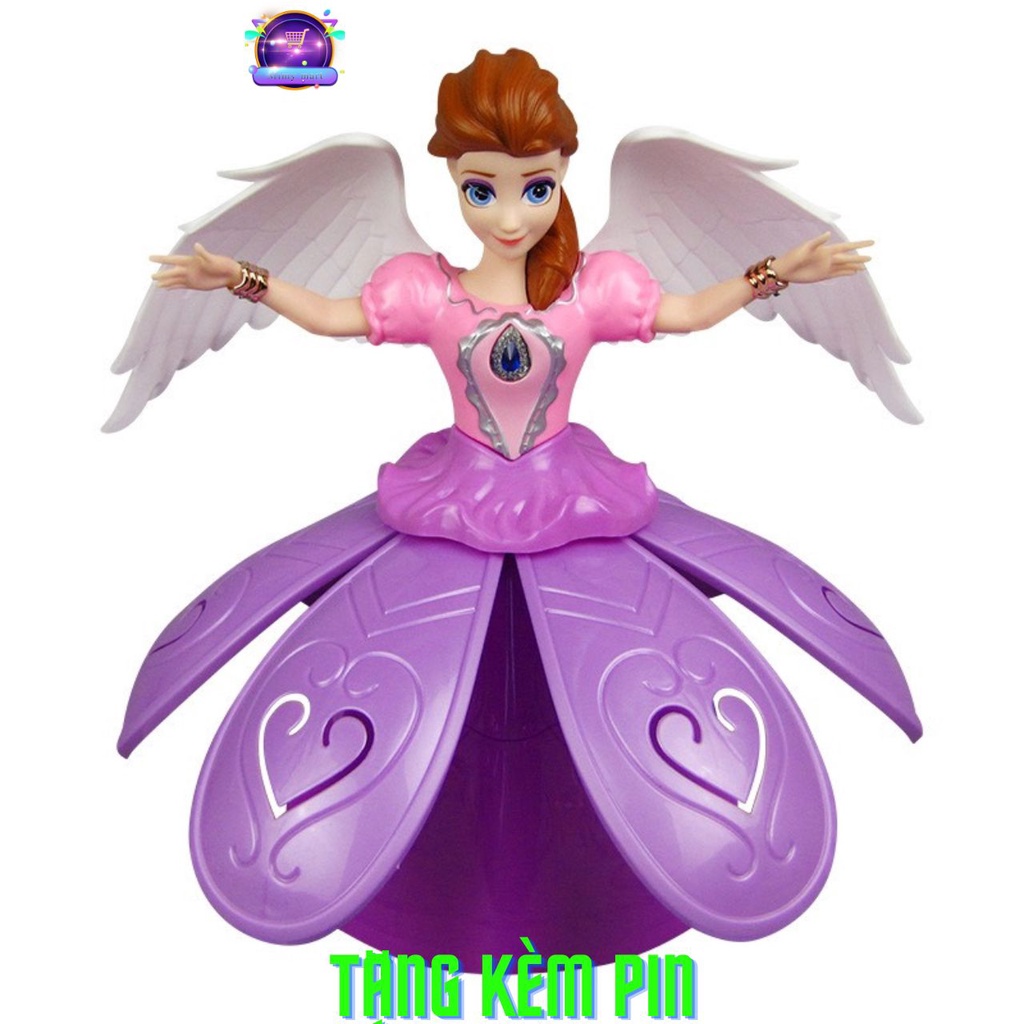 Lồng đèn trung thu cho bé gái công chúa elsa múa xoay tròn biết đi và biết hát