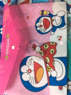 Bìa nút A4 Doraemon - 10 cái