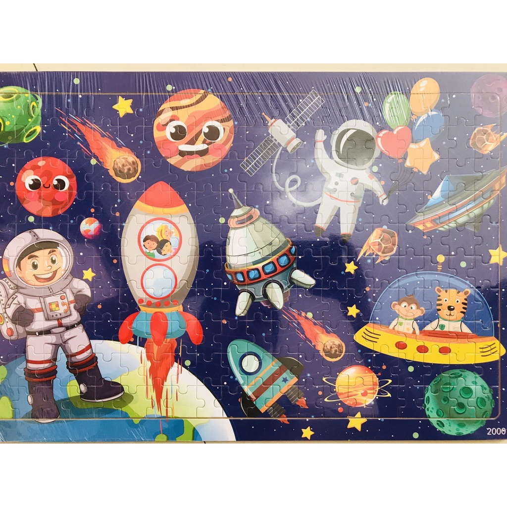 Bộ Đồ Chơi Xếp Hình 132 / 104 Mảnh Độc Đáo Cho Bé