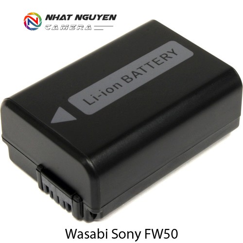 Bộ 2 Pin và 1 Sạc Đôi Wasabi FW50 cho Sony - Wasabi Pin FW50 Sony