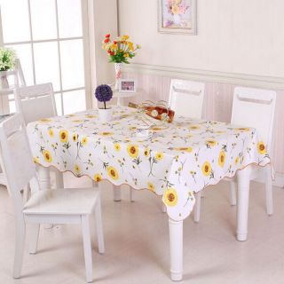 Khăn trải bàn hoa chống thắm cao cấp loại dày