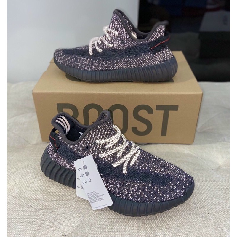 [Full Box+Giấy Gói]Giày Yz350 Đen Full Phản Quang Cao Cấp | BigBuy360 - bigbuy360.vn