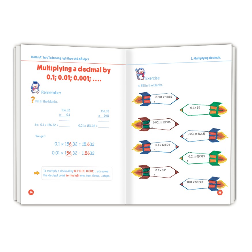 Sách Maths A+ Học Toán Song Ngữ Theo Chủ Đề Lớp 5 | BigBuy360 - bigbuy360.vn