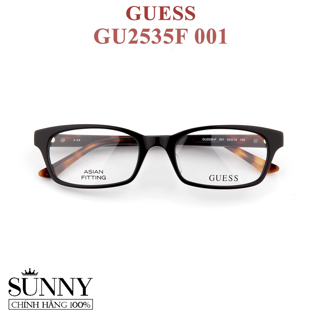 GU2535 nhiều màu  - Gọng kính Guess chính hãng, bảo hành toàn quốc, thiết kế dễ đeo bảo vệ mắt