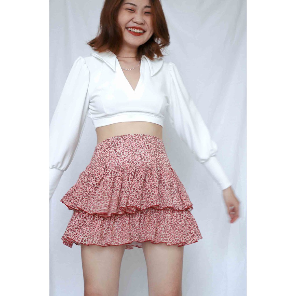 TEENAGE FEVER SKIRT | Váy ngắn 2 tầng | BigBuy360 - bigbuy360.vn