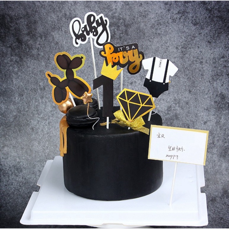 topper bánh kem [FREESHIP❤️] set cắm  baby trang trí bánh kem