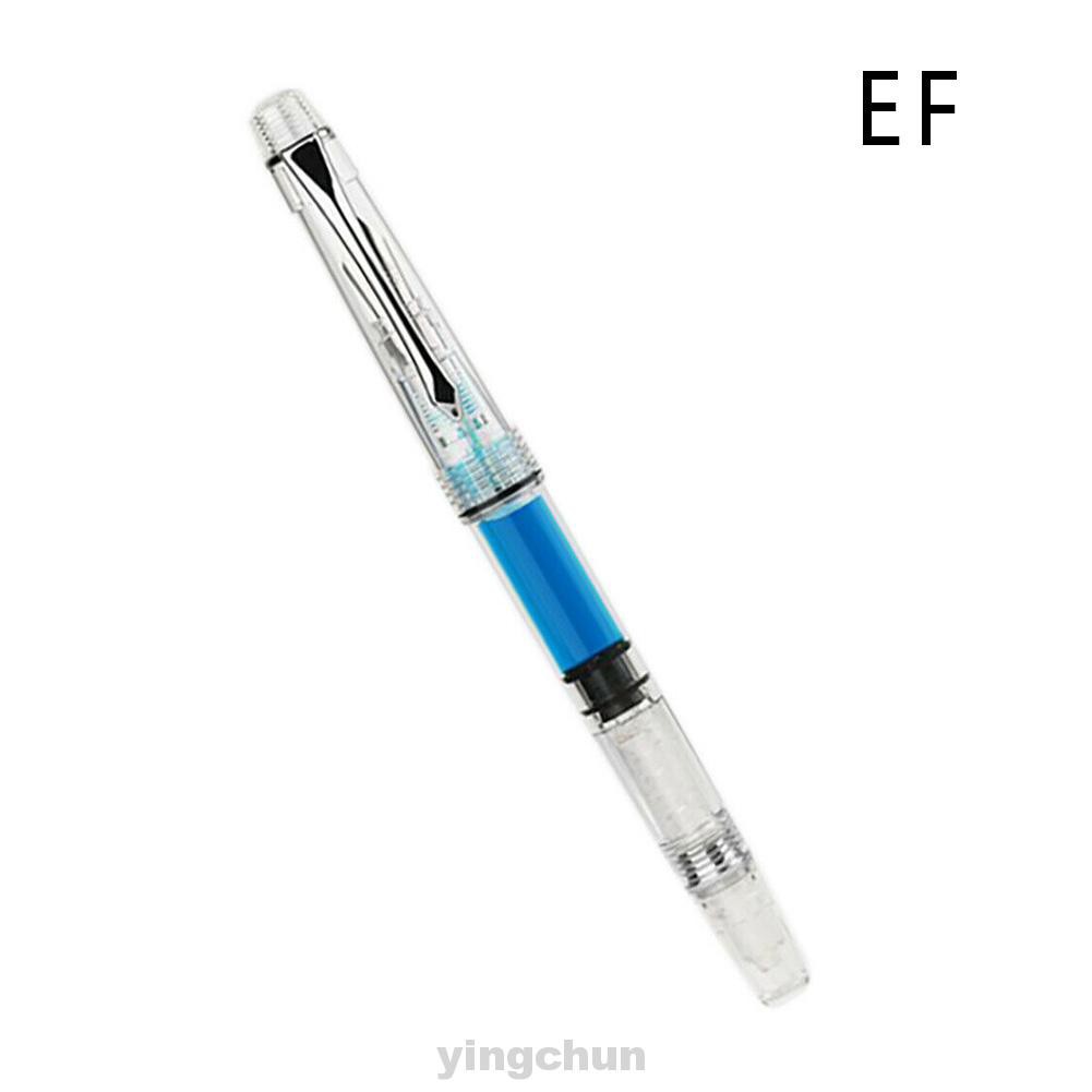 Calligraphy For Students Piston Transparent Penbbs 494 Fountain Pen