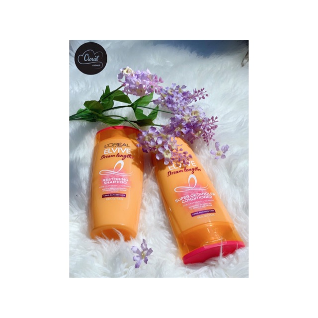 [Chính Hãng] Dầu Gội-Xả L’Oréal Elvive Dream Lengths Phục Hồi Tóc