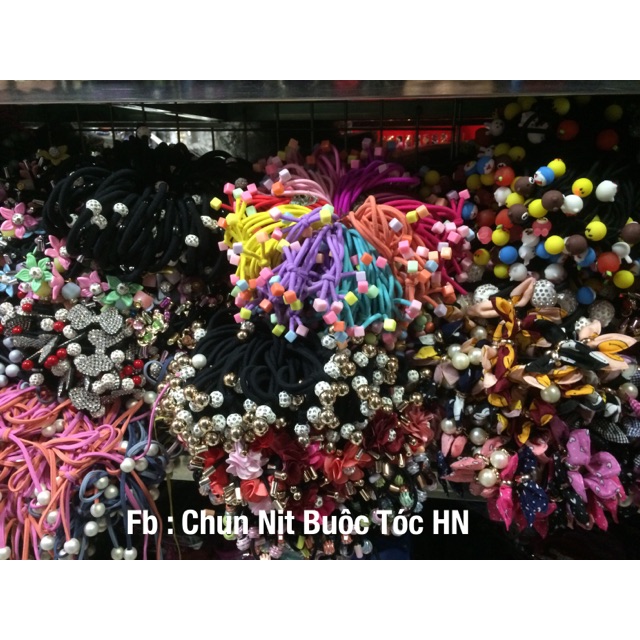 Combo 100 Dâu buộc tóc đẹp