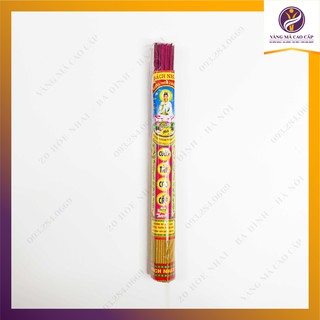 Hương Bách Nhật Thiên Nhiên Cuốn Tàn Đẹp Loại Dài Bó To - VM73 [Shop Vàng Mã Cao Cấp]