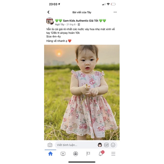 hàng khách đặt váy 128