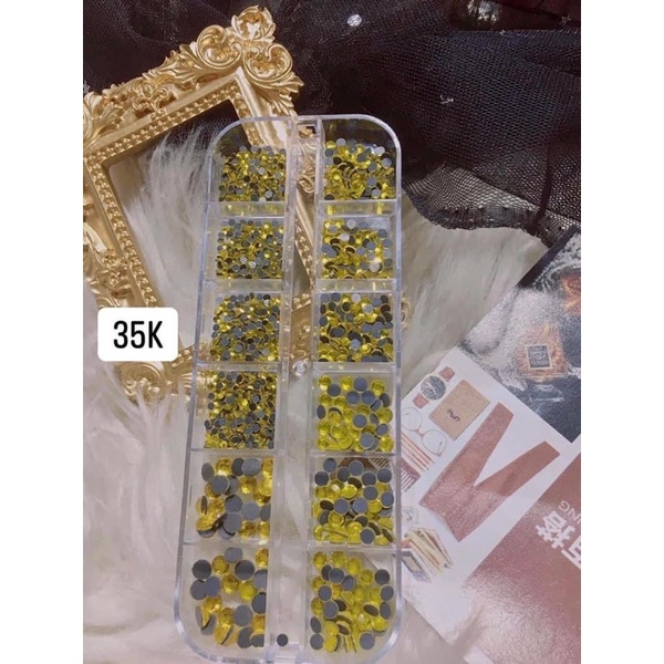 Đá chân bằng, đá tròn , đá trắng , đá vang, đá mix size mix màu, đá đen , đá gắn móng tay, đá nail