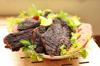 1kg Thịt trâu sấy loại đặc biệt tặng kèm chẩm chéo