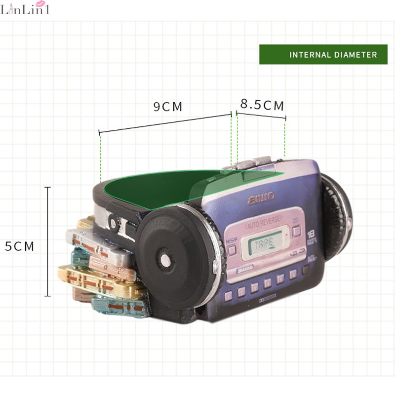 Giá Đỡ Chậu Hoa / Cây Cảnh / Tai Nghe Mini Để Bàn Phong Cách Cổ Điển Độc Đáo Trang Trí Nhà Cửa