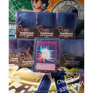 [Lẻ 35PT] Toploader hãng BCW - Bao đẹp, bao mới - Bọc bài nhựa cứng bảo vệ thẻ bài, ảnh thần tượng / Top loader