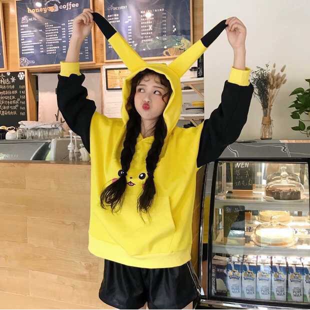 Áo Khoác, Áo Khoác Hoodie Nam Nữ Thời Trang Pikachu Cá Tính Cao Cấp Có Nón Cao Cấp | BigBuy360 - bigbuy360.vn