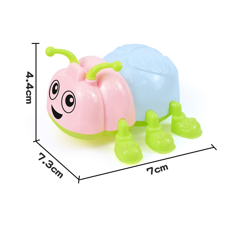 Đồ chơi xe kéo SEA SUN TOYS hình con ong hoạt hình vui nhộn dành cho bé 6 tháng tuổi