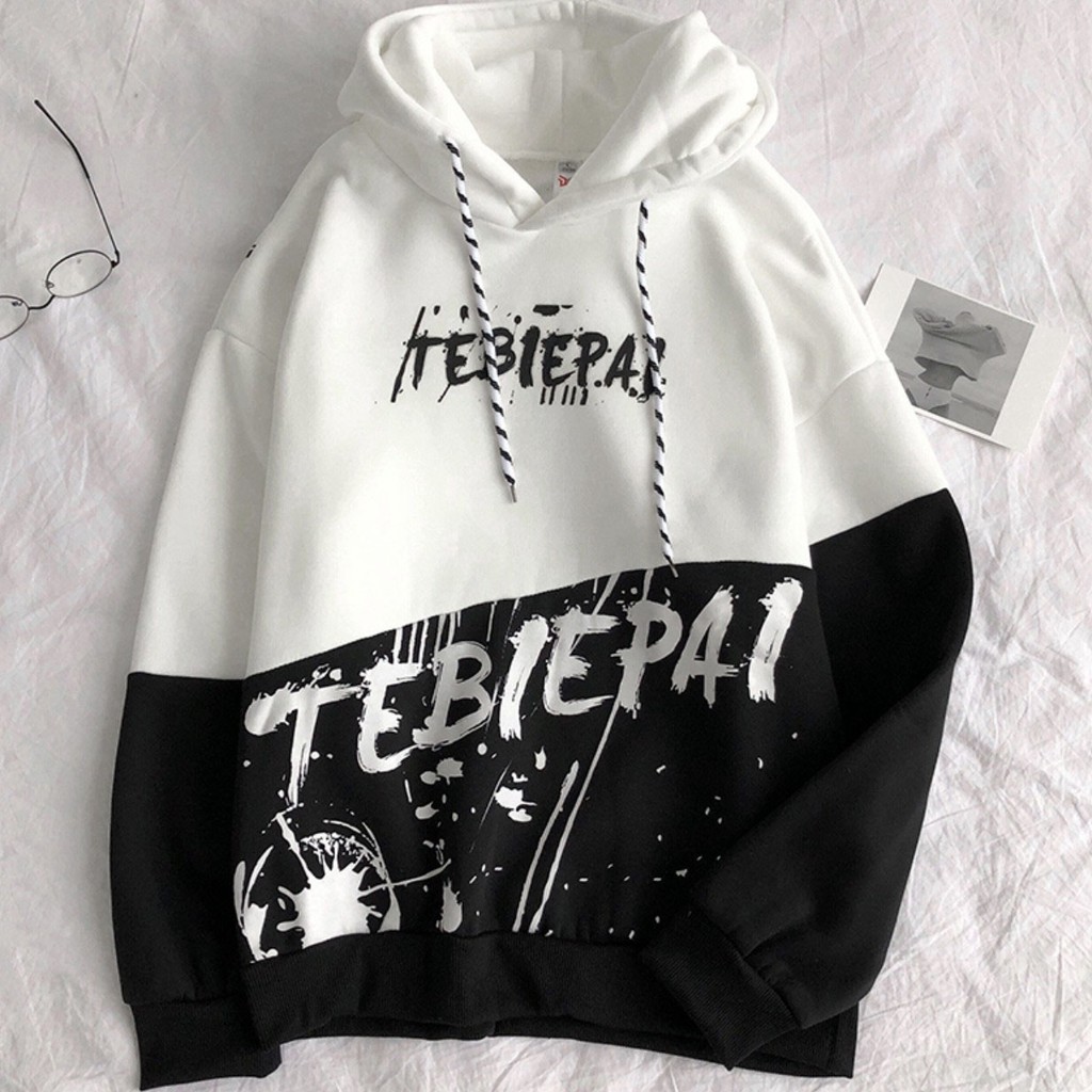 ÁO HOODIE unisex phối in TEBIEPAI | BigBuy360 - bigbuy360.vn