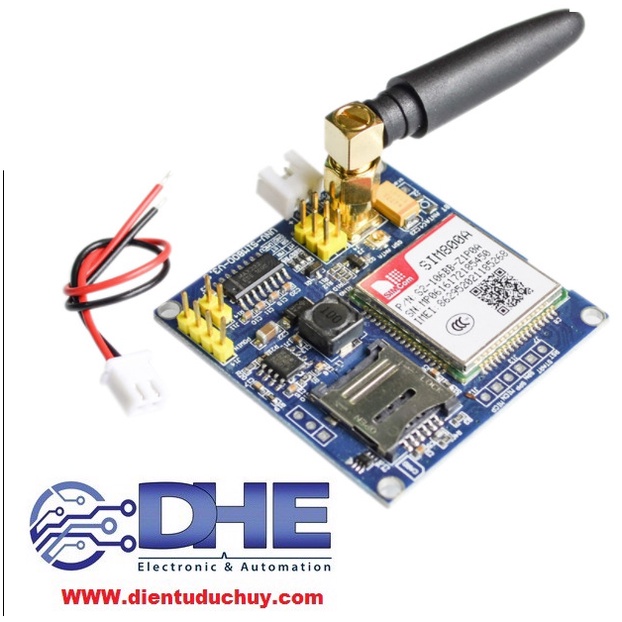 MODULE SIM800A  - TRUYỀN DỮ LIỆU KHÔNG DÂY QUA SMS/GSM/GPRS