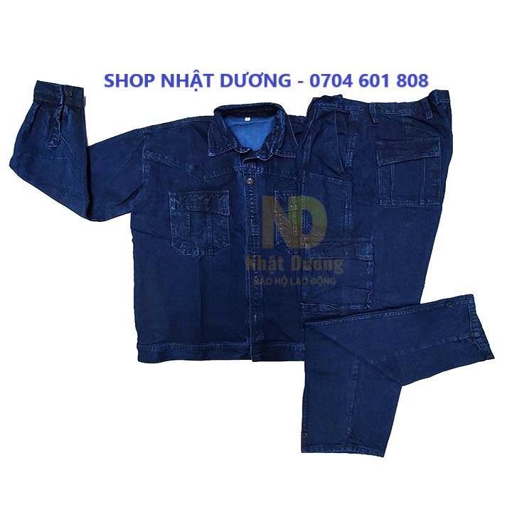♙Quần Áo Jean Thợ Hàn, Điện Loại Cao cấp [HÌNH SHOP TỰ CHỤP-HÀNG SẴN]