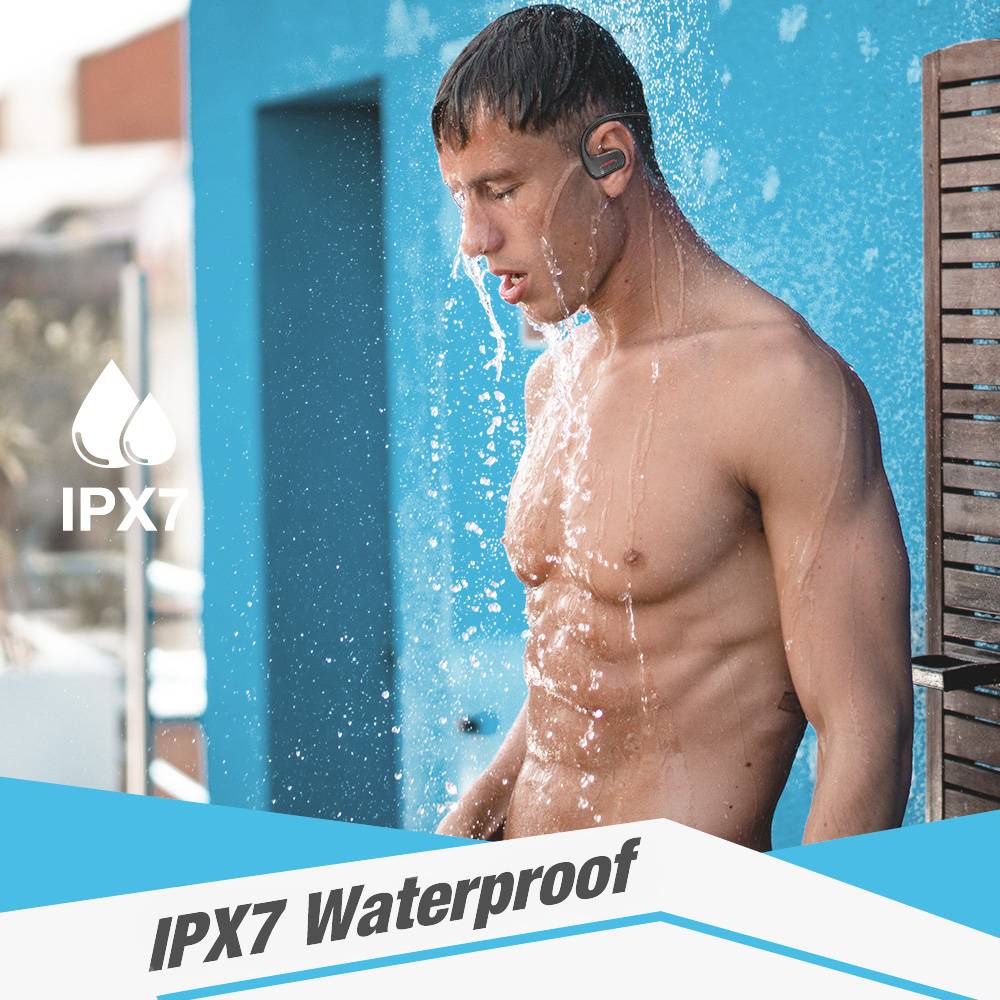 Tai nghe không dây Dacom IPX7 Chống Nước Âm Thanh Siêu Trầm Và Phụ Kiện Tai nghe Bluetooth