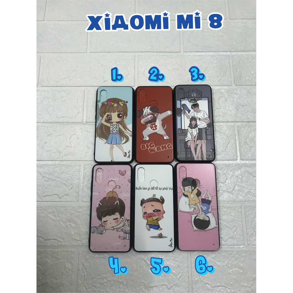 ỐP LƯNG THỜI TRANG CHO XIAOMI MI8