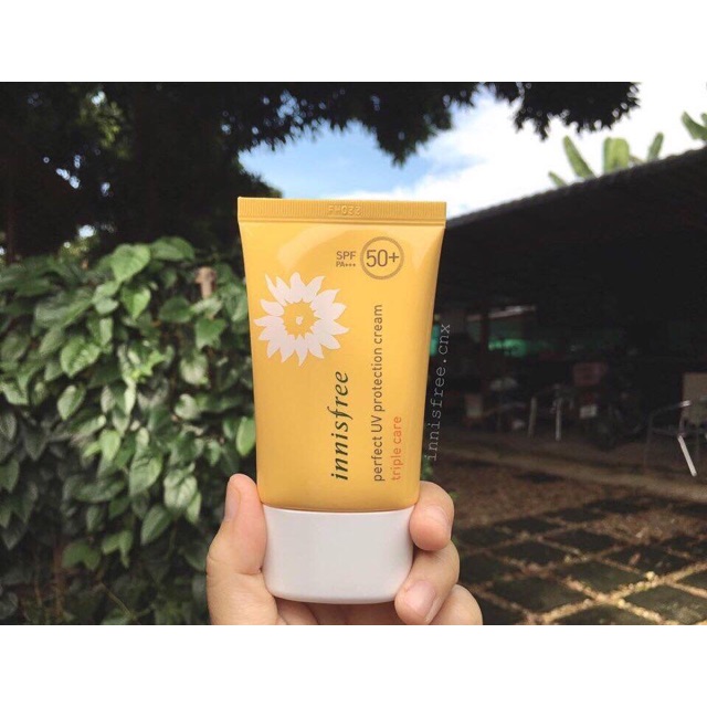 KEM CHỐNG NẮNG INNISFREE PERFECT UV PROTECTION CREAM TRIPLE CARE SPF50+ PA+++