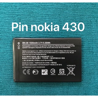 Pin nokia lumia 430 zin-mới 100%