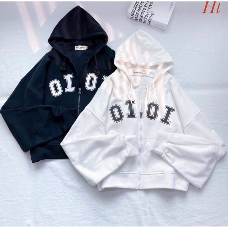 Áo khoác nỉ cotton OIOI HT12