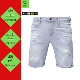 [BIG SIZE]QUẦN BÒ NGỐ NAM, SHORT JEAN NHIỀU MẪU HOT, CO DÃN, DÀY DẶN K&P 229