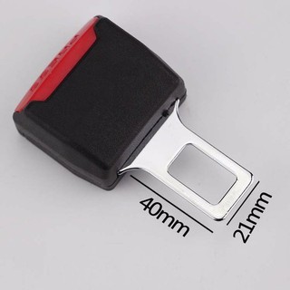  Chốt cài dây an toàn cho ô tô Full logo Hãng xe (1 đôi) 