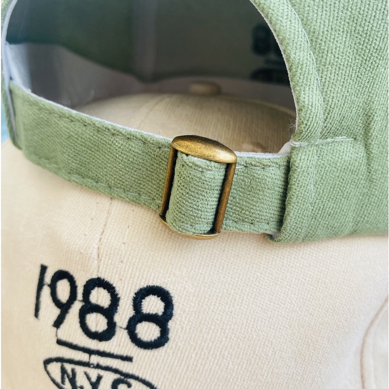 Nón kết lưỡi trai thêu số 1988 phong cách Ulzzang Hàn Quốc form unisex cho nam nữ mã N3