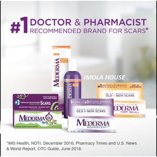 Kem mờ sẹo Mederma Advanced Scar Gel / Scar Cream SPF30 / For Kids (20g)